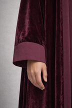 CHOCOLATE VELORIA ABAYA