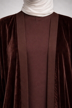 CHOCOLATE VELORIA ABAYA