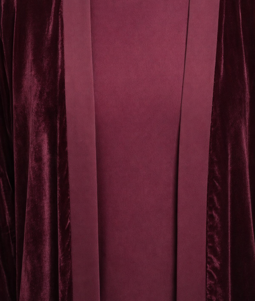 BURGANDY VELORIA ABAYA